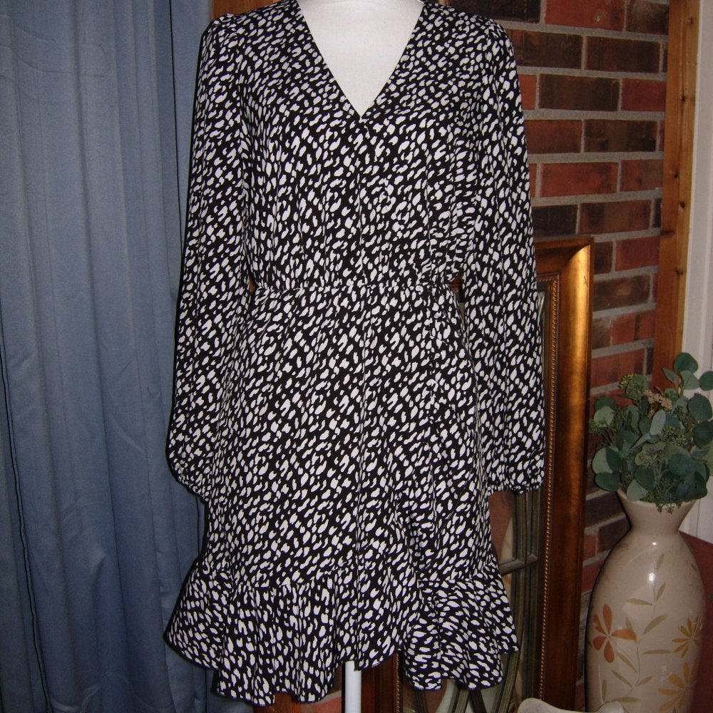 Abound Faux Wrap Dress S